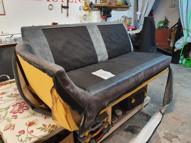Furniture upholstery repairs by Sofa Master